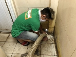 Đơn giá dịch vụ thông tắc cống bằng xe thổi áp suất cao